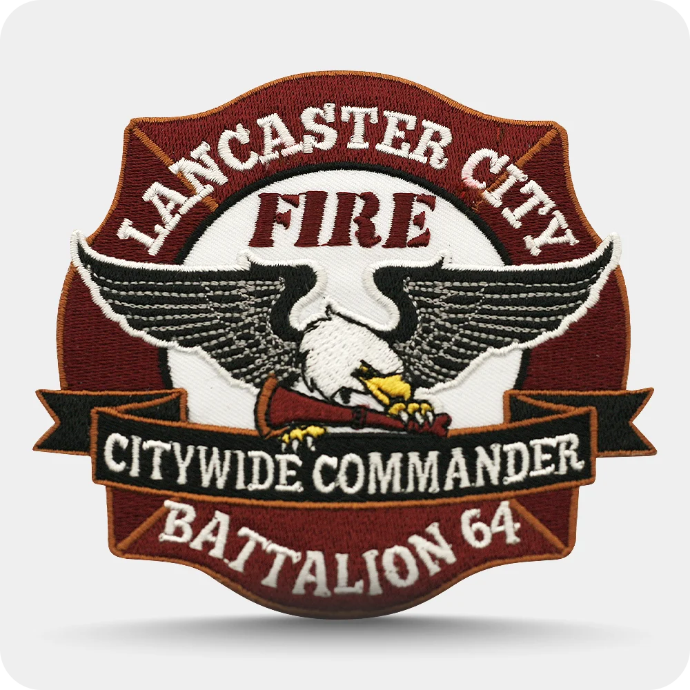 Custom patch badge sample