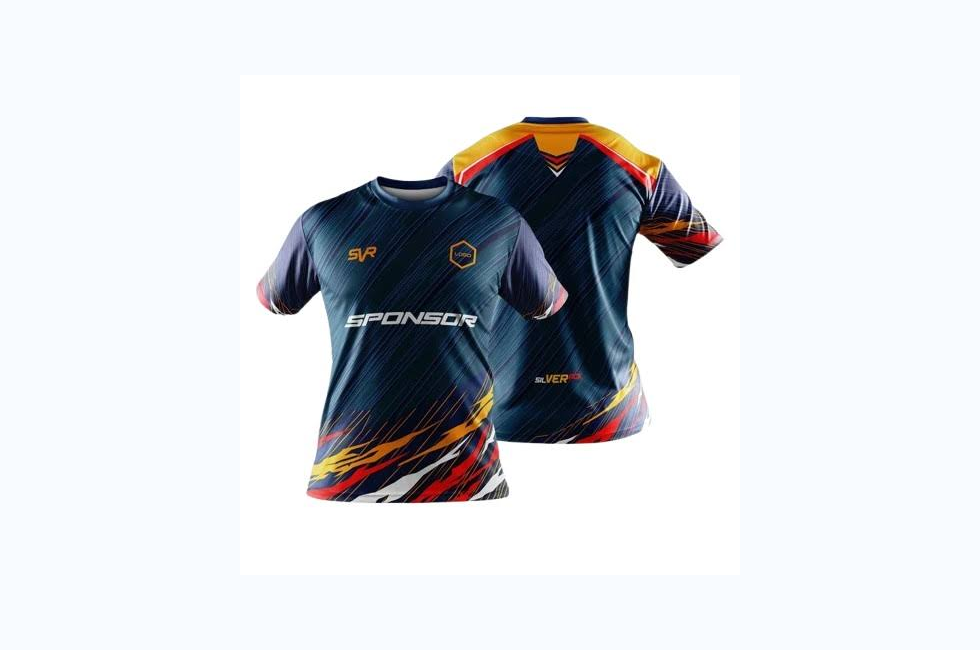 Sublimation jersey artwork sample